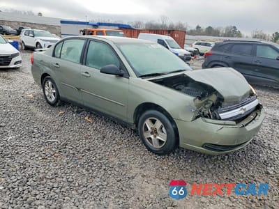 Czwarte zdjęcie samochodu z boku: 2005 CHEVROLET MALIBU LS VIN:1G1ZT54875F127076 - miniatura