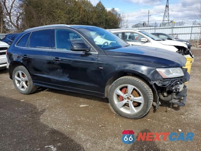 Czwarte zdjęcie samochodu z boku: 2014 AUDI Q5 PROGRESSIV VIN:WA1MFCFP3EA042633 - miniatura