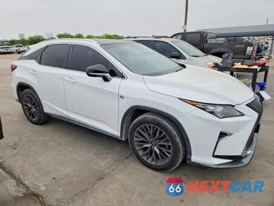 Czwarte zdjęcie samochodu z boku: 2017 LEXUS RX 350 F SPORT VIN:2T2ZZMCA8HC037318 - miniatura