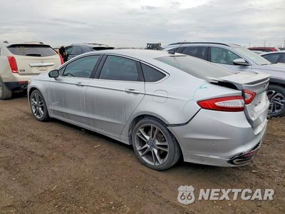 Drugie zdjęcie samochodu z przodu: 2014 FORD FUSION TITANIUM VIN:3FA6P0K95ER283199 - miniatura