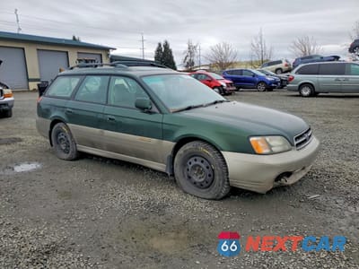 Czwarte zdjęcie samochodu z boku: 2002 SUBARU LEGACY OUTBACK LIMITED VIN:4S3BH686X27656441 - miniatura