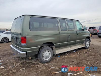 Trzecie zdjęcie samochodu z tyłu: 2005 FORD ECONOLINE E350 SUPER DUTY WAGON VIN:1FBNE31L75HB17864 - miniatura
