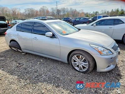 Czwarte zdjęcie samochodu z boku: 2012 INFINITI G37 SEDAN X VIN:JN1CV6ARXCM971067 - miniatura
