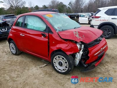 Czwarte zdjęcie samochodu z boku: 2013 FIAT 500 POP VIN:3C3CFFAR6DT703580 - miniatura