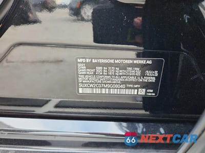 Zdjęcie 14 z 14 samochodu: 2021 BMW X7 XDRIVE40I VIN:5UXCW2C07M9G08040 - miniatura