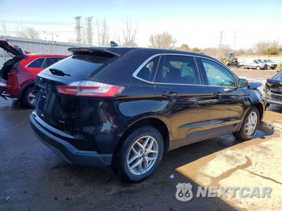 Trzecie zdjęcie samochodu z tyłu: 2022 FORD EDGE SEL VIN:2FMPK4J95NBA45157 - miniatura