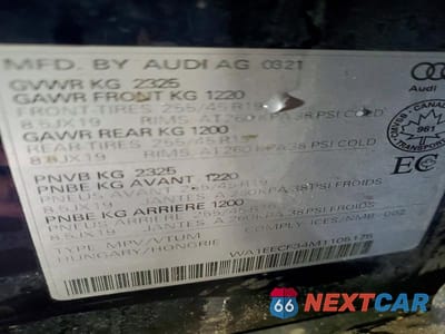 Zdjęcie 13 z 13 samochodu: 2021 AUDI Q3 PREMIUM PLUS S LINE 45 VIN:WA1EECF34M1105175 - miniatura