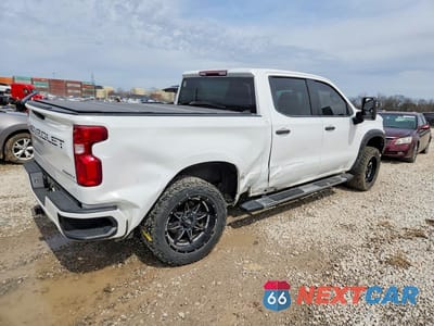 Trzecie zdjęcie samochodu z tyłu: 2019 CHEVROLET SILVERADO K1500 CUSTOM VIN:3GCUYBEF1KG701468 - miniatura