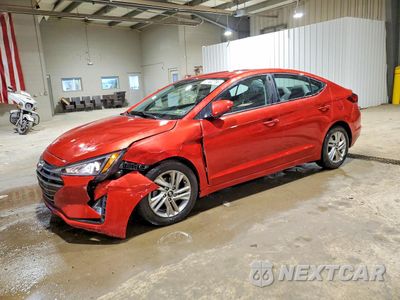 2019 HYUNDAI ELANTRA SEL 5NPD84LF4KH473049 - główne zdjęcie licytacji z USA - miniatura