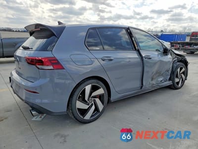 Trzecie zdjęcie samochodu z tyłu: 2022 VOLKSWAGEN GOLF GTI VIN:WVWG87CD1NW161329 - miniatura