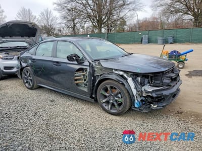 Czwarte zdjęcie samochodu z boku: 2026 HONDA CIVIC SPORT VIN:2HGFE4F84TH325610 - miniatura
