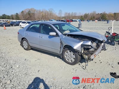 Czwarte zdjęcie samochodu z boku: 2003 HONDA ACCORD LX VIN:1HGCM56373A121978 - miniatura