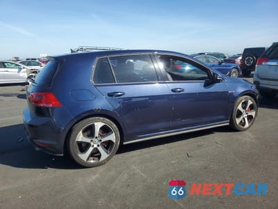 Trzecie zdjęcie samochodu z tyłu: 2016 VOLKSWAGEN GTI S VIN:3VW447AU0GM041359 - miniatura