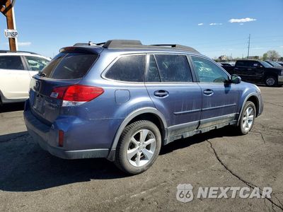 Trzecie zdjęcie samochodu z tyłu: 2014 SUBARU OUTBACK 3.6R LIMITED VIN:4S4BRDKC0E2319922 - miniatura