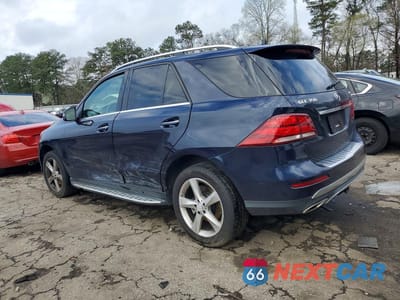 Drugie zdjęcie samochodu z przodu: 2016 MERCEDES-BENZ GLE 350 4MATIC VIN:4JGDA5HB1GA695848 - miniatura