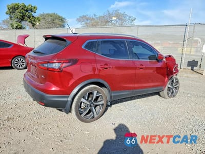 Trzecie zdjęcie samochodu z tyłu: 2021 NISSAN ROGUE SPORT SL VIN:JN1BJ1CV3MW323242 - miniatura