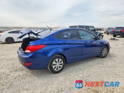Trzecie zdjęcie samochodu z tyłu: 2017 HYUNDAI ACCENT SE VIN:KMHCT4AE3HU273911 - miniatura