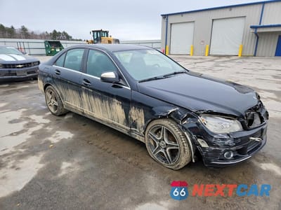 Czwarte zdjęcie samochodu z boku: 2009 MERCEDES-BENZ C 300 4MATIC VIN:WDDGF81X99F275471 - miniatura