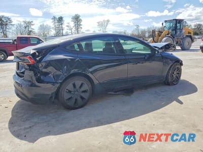 Trzecie zdjęcie samochodu z tyłu: 2025 TESLA MODEL 3 VIN:5YJ3E1EAXSF926092 - miniatura