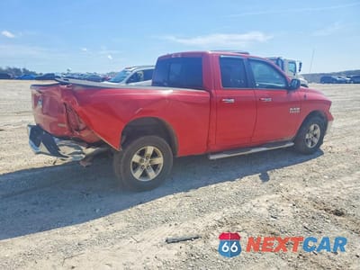 Trzecie zdjęcie samochodu z tyłu: 2013 RAM 1500 SLT VIN:1C6RR6GP7DS594008 - miniatura