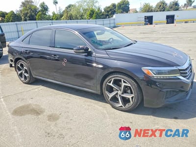 Czwarte zdjęcie samochodu z boku: 2021 VOLKSWAGEN PASSAT R-LINE VIN:1VWMA7A30MC017463 - miniatura
