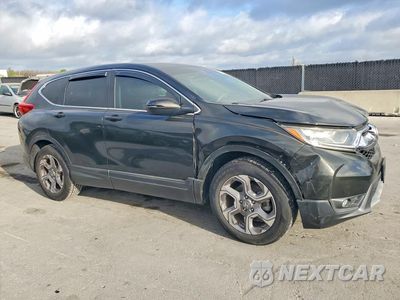 Czwarte zdjęcie samochodu z boku: 2017 HONDA CR-V EX VIN:5J6RW1H55HL010524 - miniatura