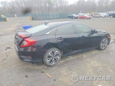 Trzecie zdjęcie samochodu z tyłu: 2017 HONDA CIVIC EX VIN:2HGFC1F45HH633216 - miniatura