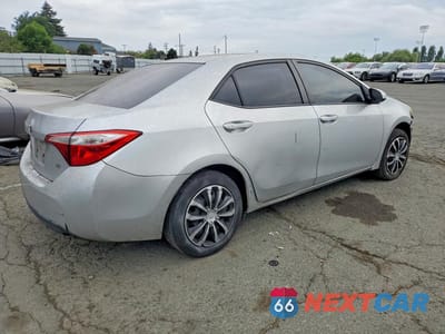 Trzecie zdjęcie samochodu z tyłu: 2014 TOYOTA COROLLA LE VIN:5YFBURHE6EP140777 - miniatura