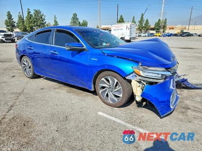 Czwarte zdjęcie samochodu z boku: 2019 HONDA INSIGHT TOURING VIN:19XZE4F95KE008028 - miniatura
