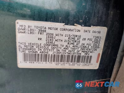 Zdjęcie 13 z 13 samochodu: 1998 TOYOTA RAV4 BASE VIN:JT3HP10V7W0187394 - miniatura