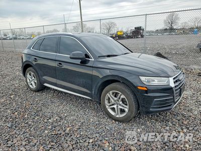 Czwarte zdjęcie samochodu z boku: 2019 AUDI Q5 PREMIUM VIN:WA1ANAFY9K2022864 - miniatura
