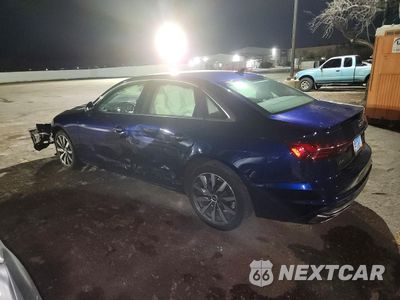 Drugie zdjęcie samochodu z przodu: 2021 AUDI A4 PREMIUM 40 VIN:WAUABAF49MA086243 - miniatura