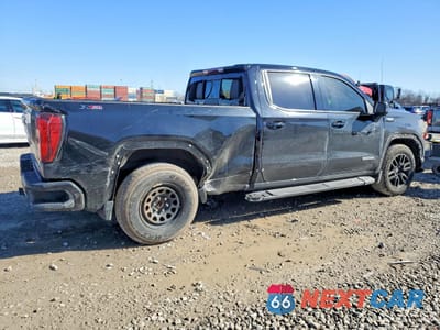 Trzecie zdjęcie samochodu z tyłu: 2022 GMC SIERRA K1500 ELEVATION VIN:1GTUUCET1NZ503257 - miniatura