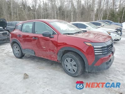 Czwarte zdjęcie samochodu z boku: 2025 NISSAN KICKS S VIN:3N8AP6BB0SL302545 - miniatura