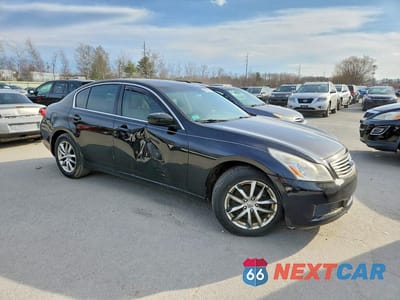 Czwarte zdjęcie samochodu z boku: 2009 INFINITI G37 SEDAN X VIN:JNKCV61FX9M051434 - miniatura