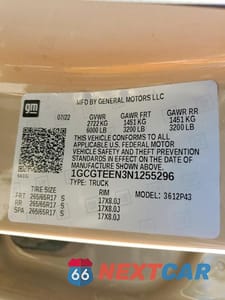 Zdjęcie 12 z 12 samochodu: 2022 CHEVROLET COLORADO ZR2 VIN:1GCGTEEN3N1255296 - miniatura