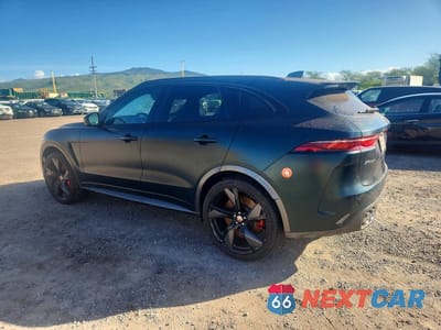 Drugie zdjęcie samochodu z przodu: 2022 JAGUAR F-PACE SVR VIN:SADCZ2EE0NA696240 - miniatura