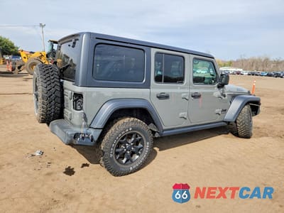 Trzecie zdjęcie samochodu z tyłu: 2020 JEEP WRANGLER VIN:1C4HJXDN9LW209222 - miniatura