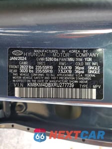 Zdjęcie 14 z 14 samochodu: 2024 HYUNDAI IONIQ 5 SE VIN:KM8KM4DBXRU277739 - miniatura