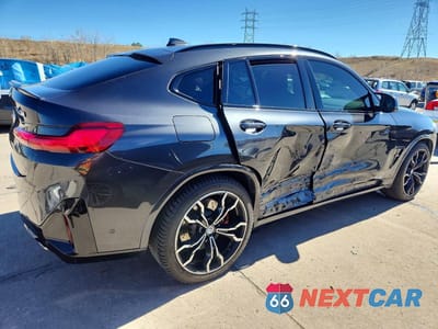 Trzecie zdjęcie samochodu z tyłu: 2023 BMW X4 M VIN:5YM23EC04P9P36350 - miniatura