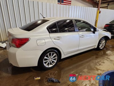 Trzecie zdjęcie samochodu z tyłu: 2014 SUBARU IMPREZA PREMIUM VIN:JF1GJAC62EH020010 - miniatura