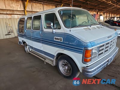 Czwarte zdjęcie samochodu z boku: 1990 DODGE RAM VAN B150 VIN:2B7GB11X0LK779770 - miniatura