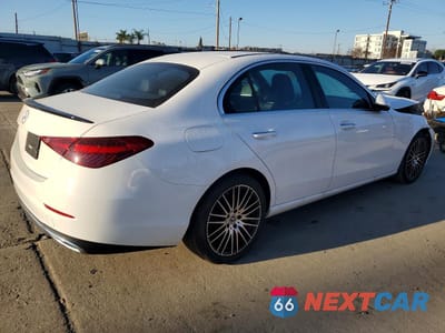 Trzecie zdjęcie samochodu z tyłu: 2023 MERCEDES-BENZ C 300 VIN:W1KAF4GB8PR089345 - miniatura