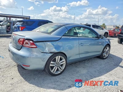 Trzecie zdjęcie samochodu z tyłu: 2014 VOLKSWAGEN EOS LUX VIN:WVWFW8AH3EV003609 - miniatura