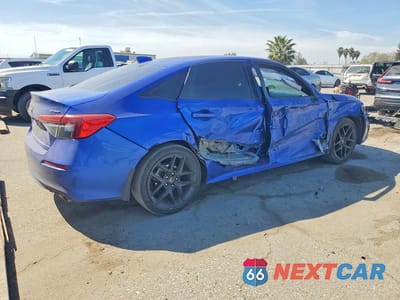 Trzecie zdjęcie samochodu z tyłu: 2023 HONDA CIVIC SPORT VIN:2HGFE2F52PH526308 - miniatura