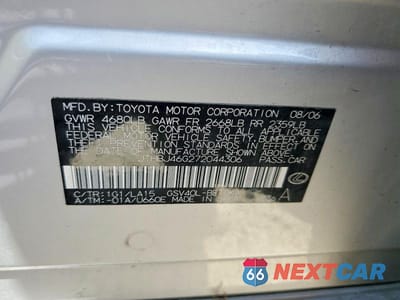 Zdjęcie 12 z 12 samochodu: 2007 LEXUS ES 350 BASE VIN:JTHBJ46G272044306 - miniatura