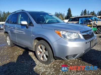 Czwarte zdjęcie samochodu z boku: 2015 SUBARU FORESTER 2.5I PREMIUM VIN:JF2SJADC5FH838410 - miniatura