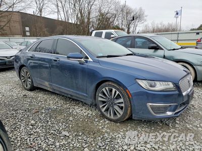 Czwarte zdjęcie samochodu z boku: 2017 LINCOLN MKZ RESERVE VIN:3LN6L5F91HR662407 - miniatura