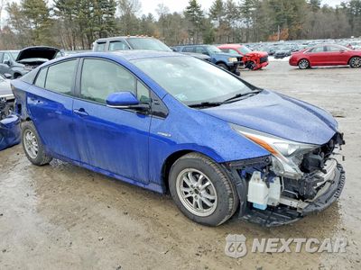 Czwarte zdjęcie samochodu z boku: 2018 TOYOTA PRIUS THREE VIN:JTDKARFU9J3059973 - miniatura