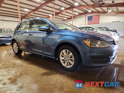 Czwarte zdjęcie samochodu z boku: 2017 VOLKSWAGEN GOLF S VIN:3VW217AU2HM022524 - miniatura